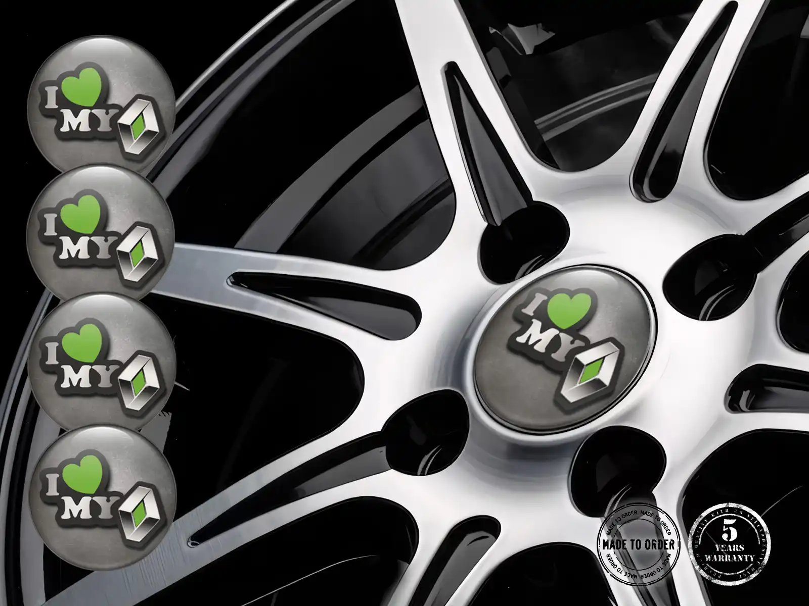 Rim Stickers Sports Temporal Surge Grid